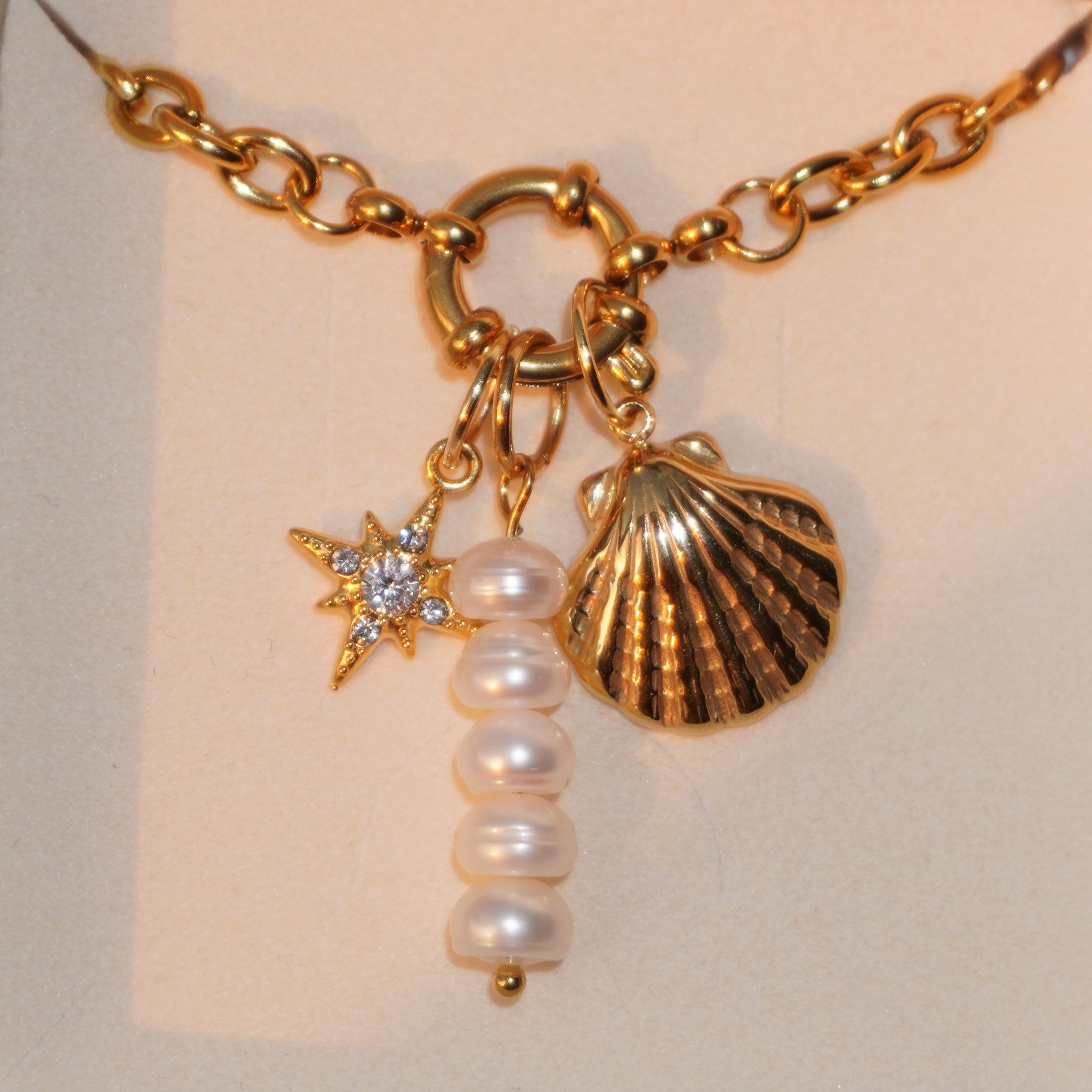 Süsswasserperlen Charm