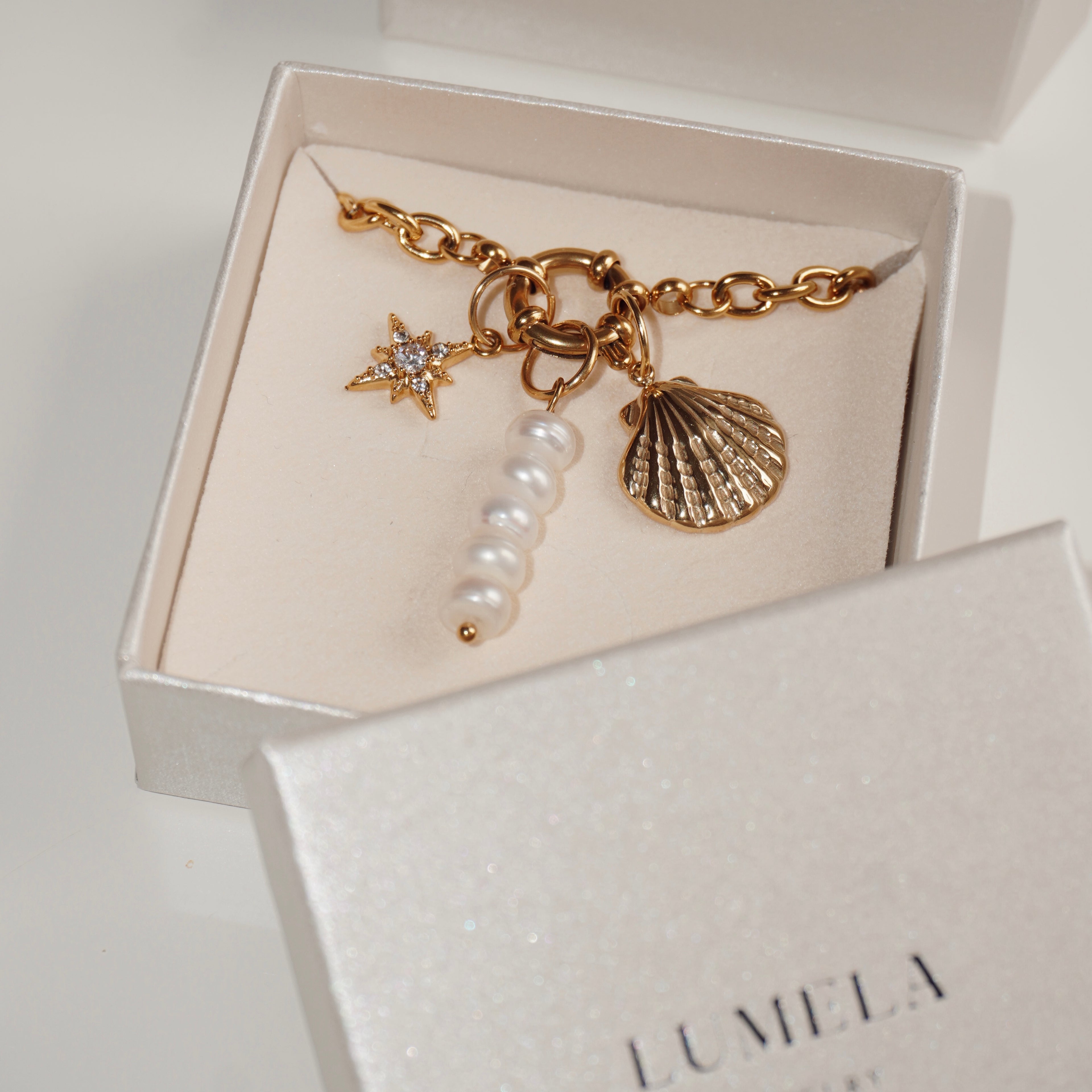 Süsswasserperlen Charm