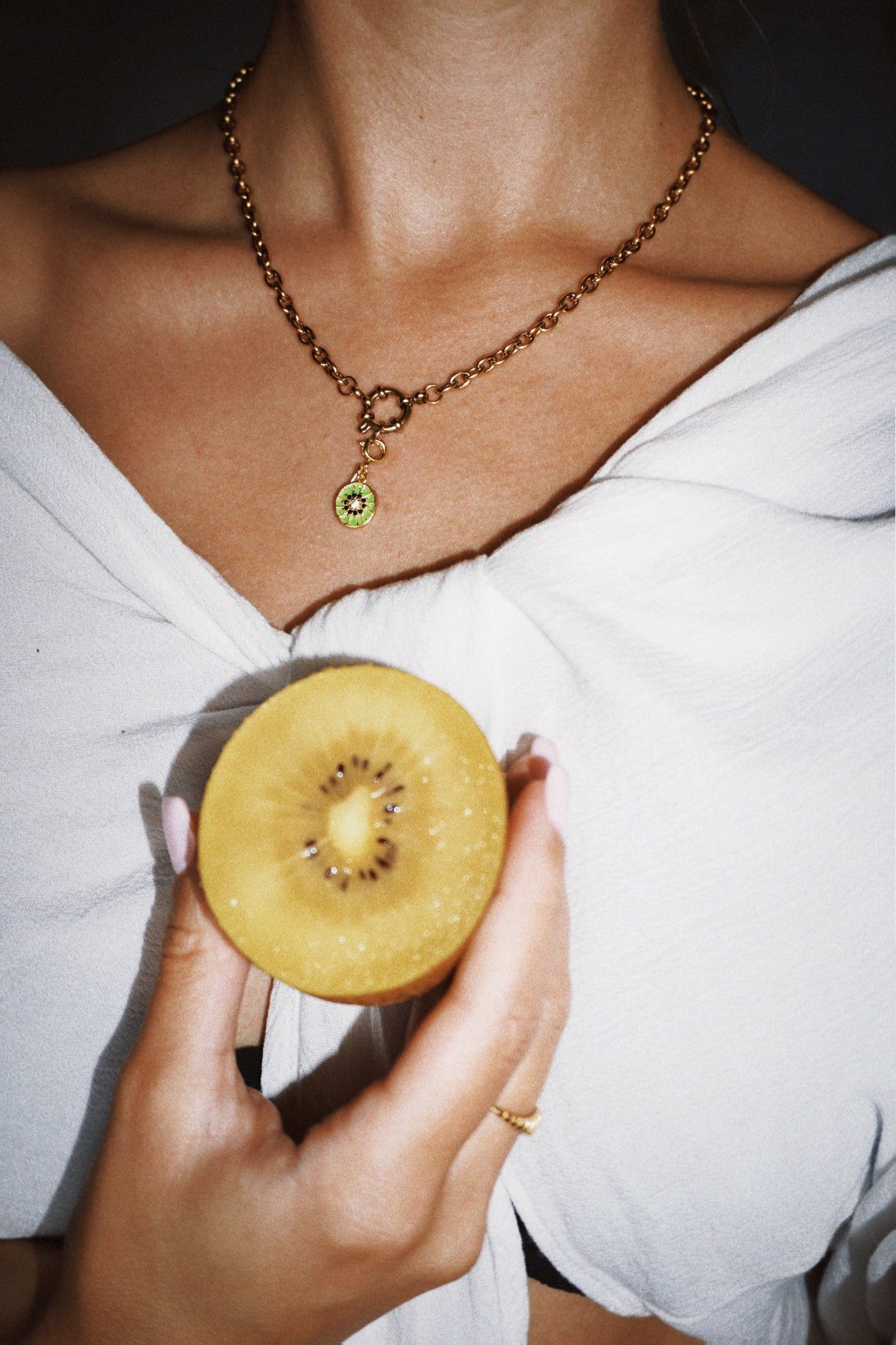 Kiwi Slice Charm