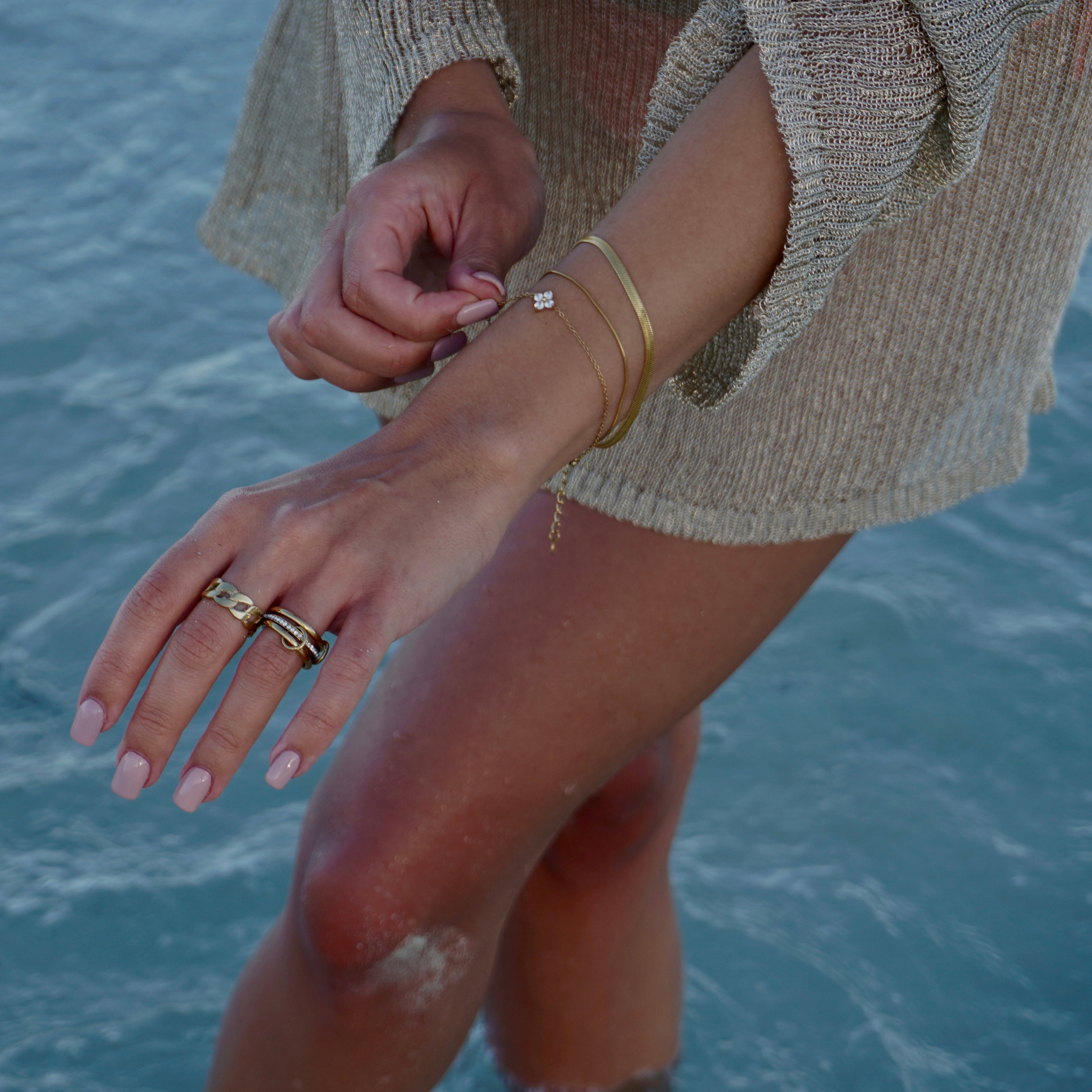 Infinity sparkle Ring