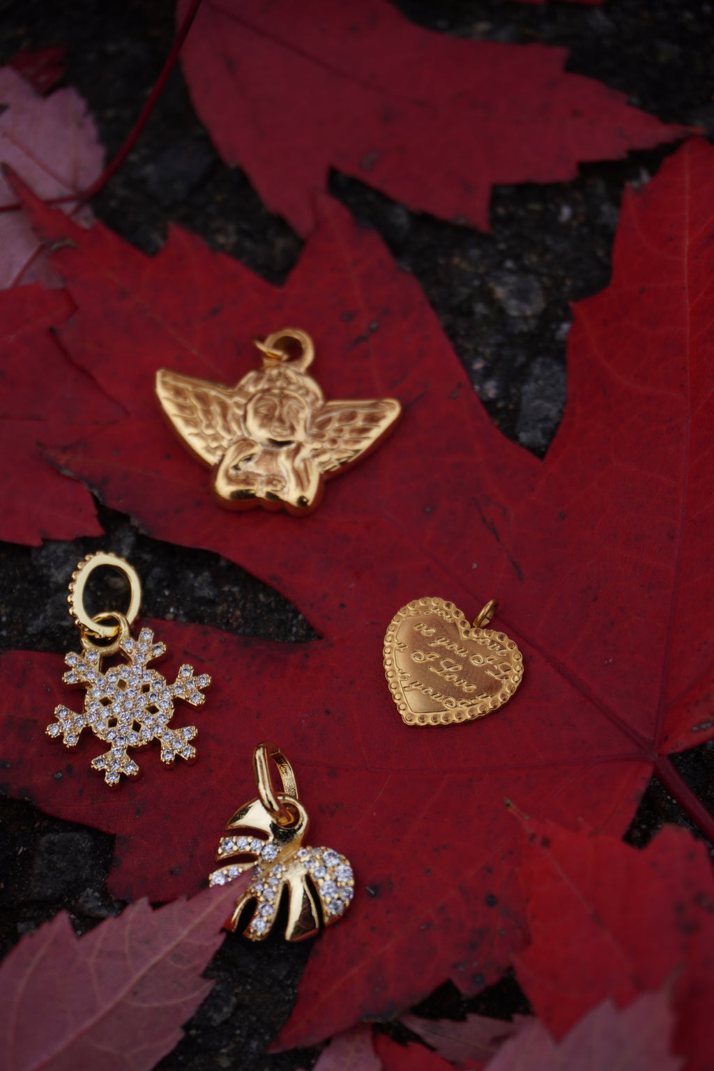 Frosty Snowflake Charm