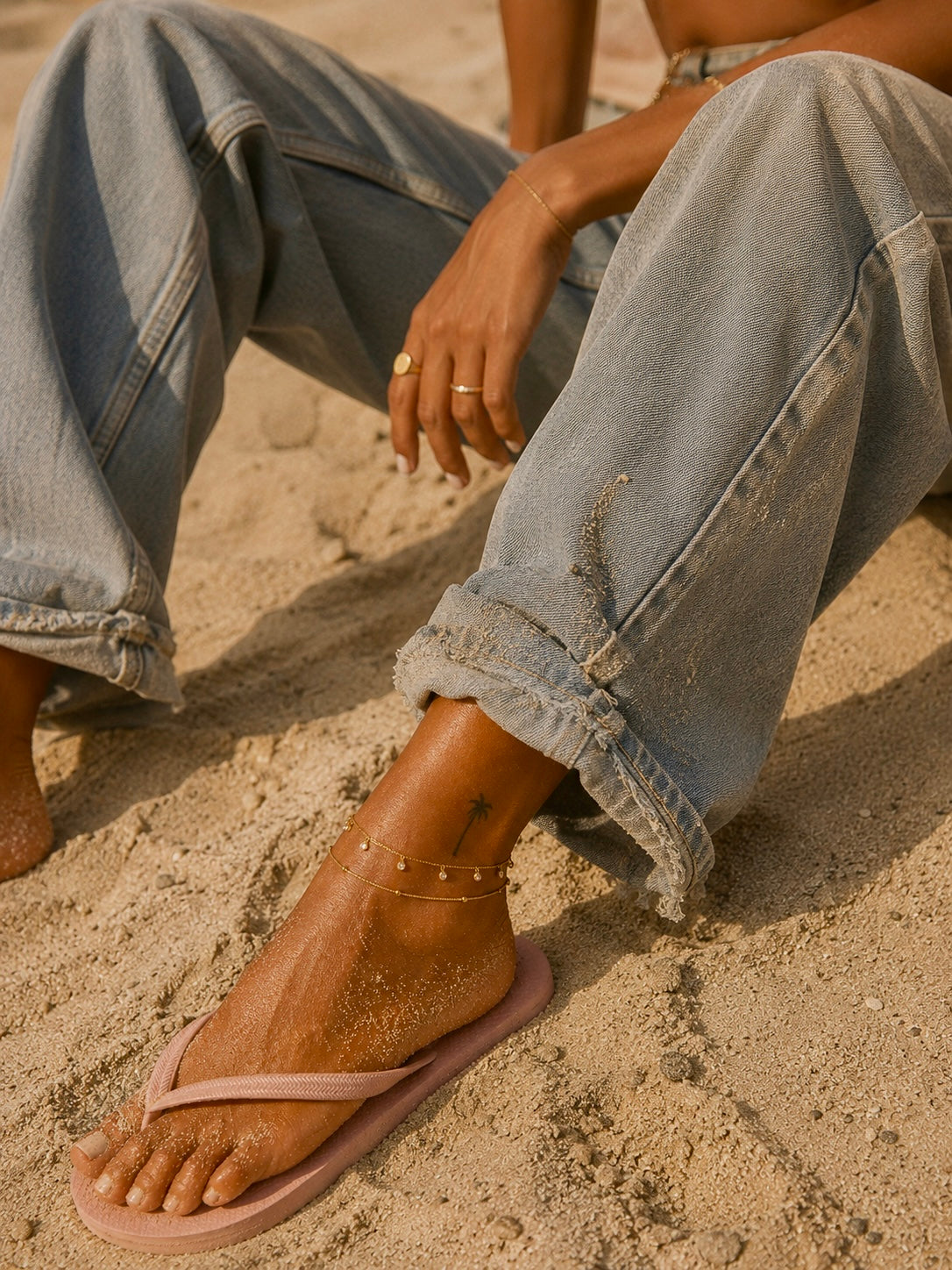 Golden State Anklet