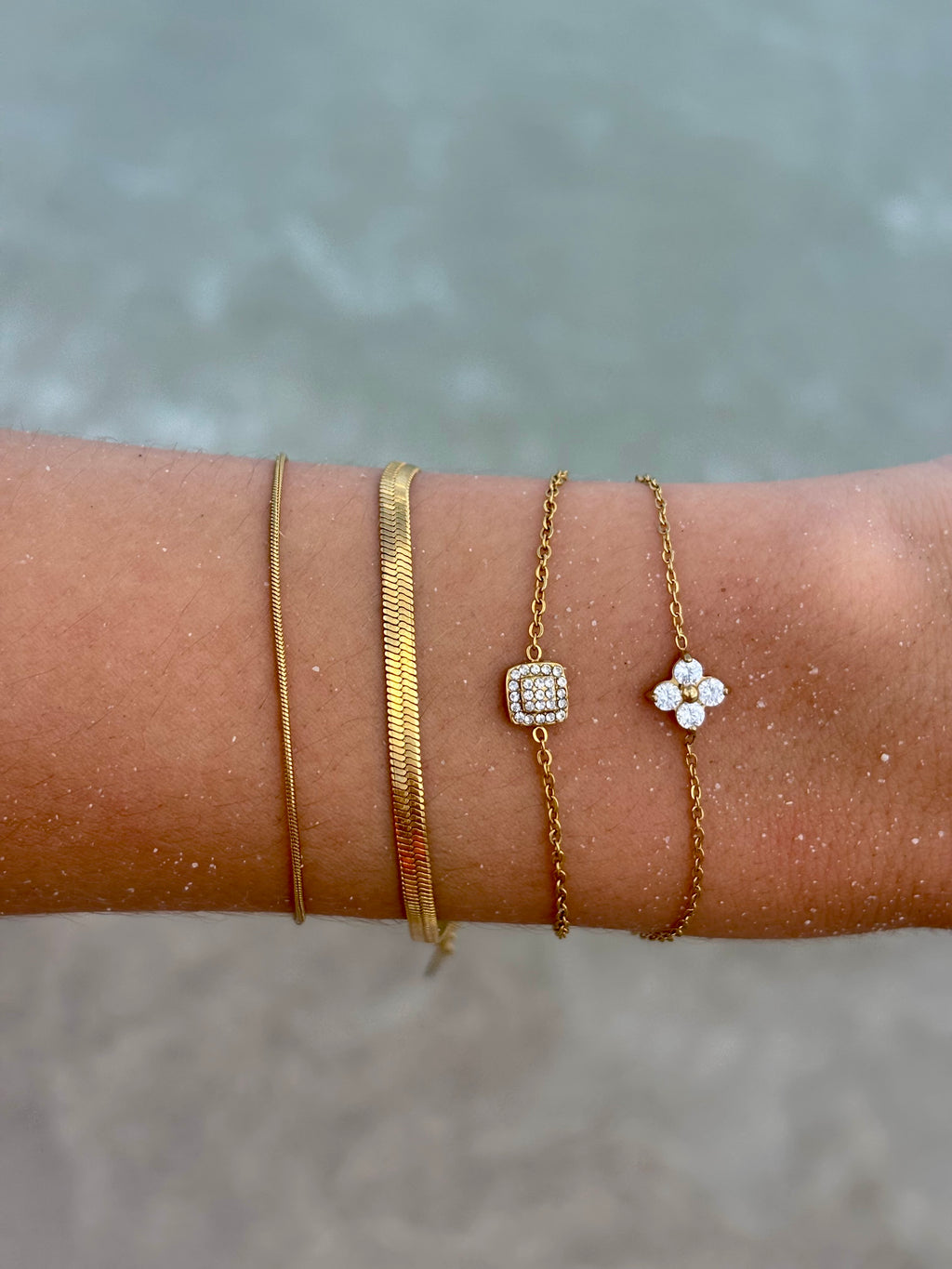 Golden Orbit Bracelet
