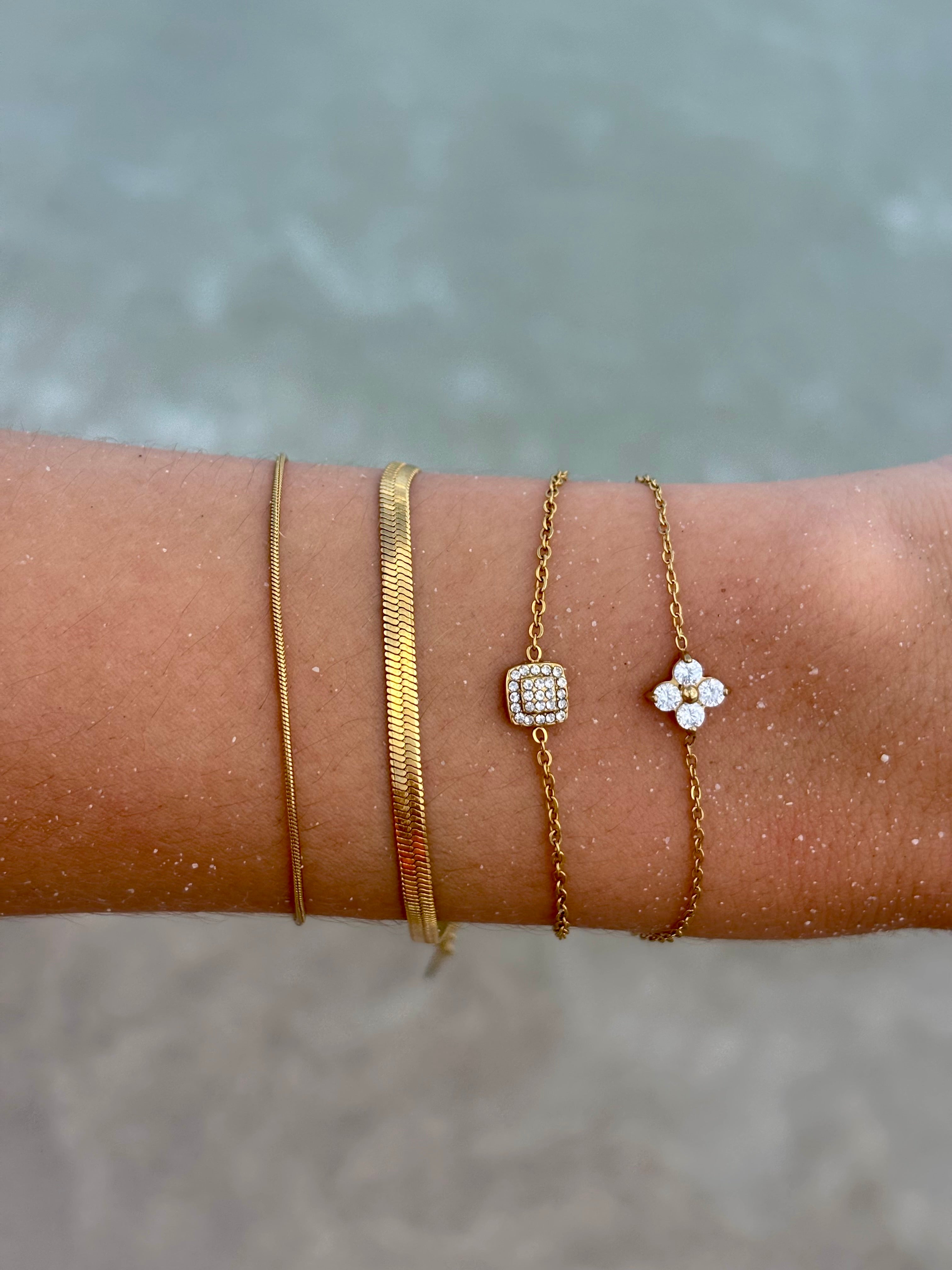 Golden Orbit Bracelet