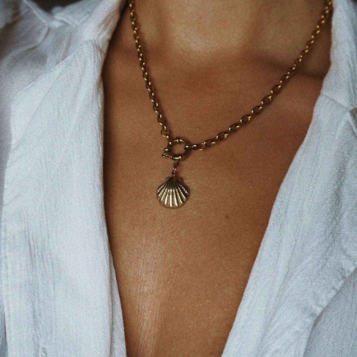 Coastal Shell Charm