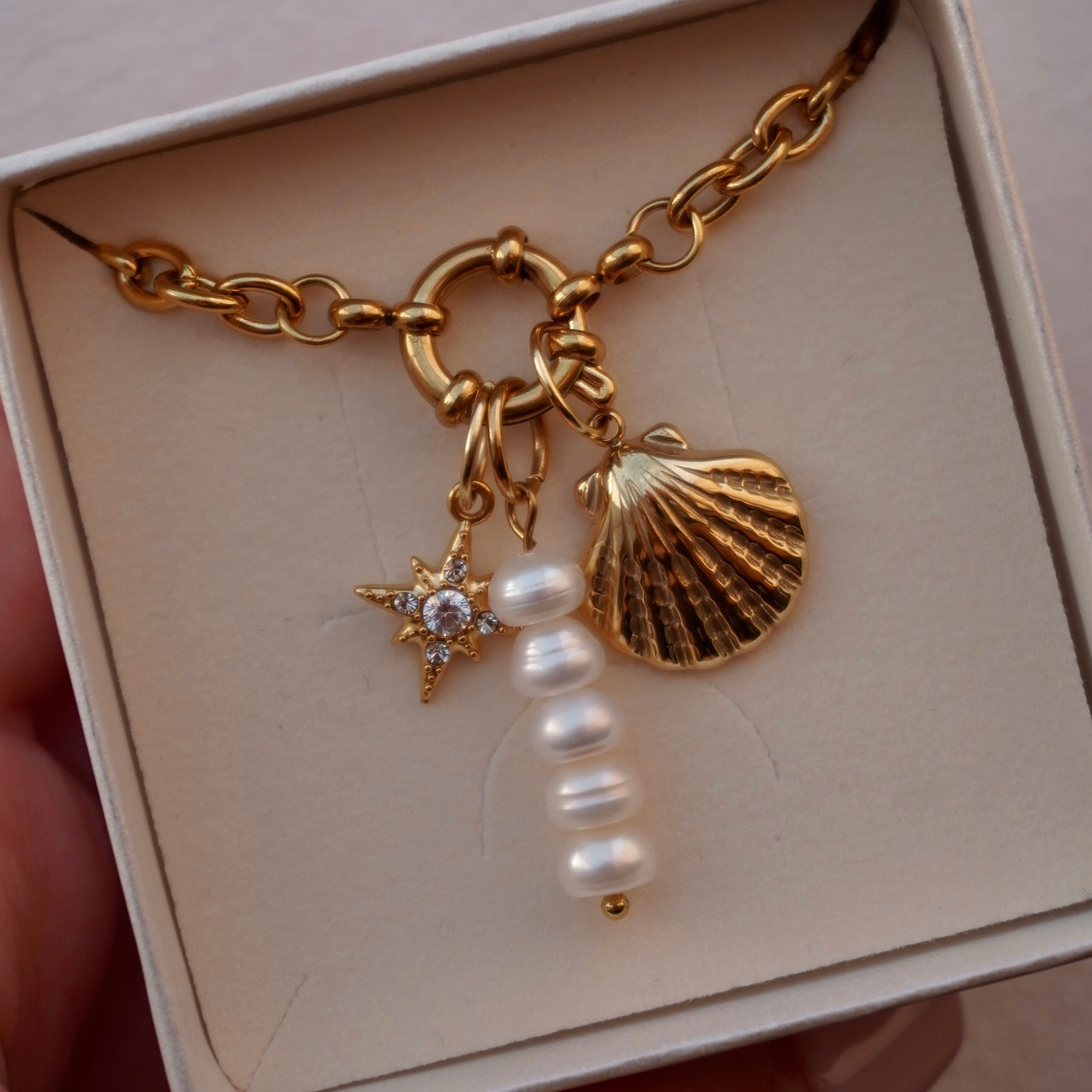 Süsswasserperlen Charm