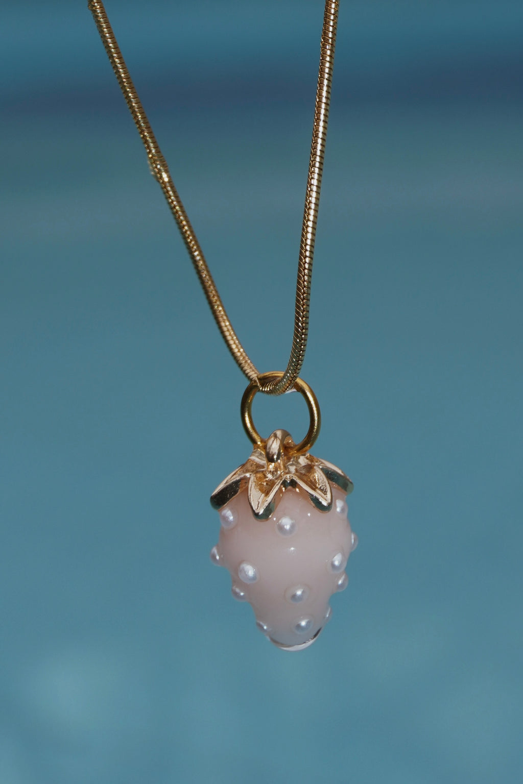 Pink Strawberry Charm