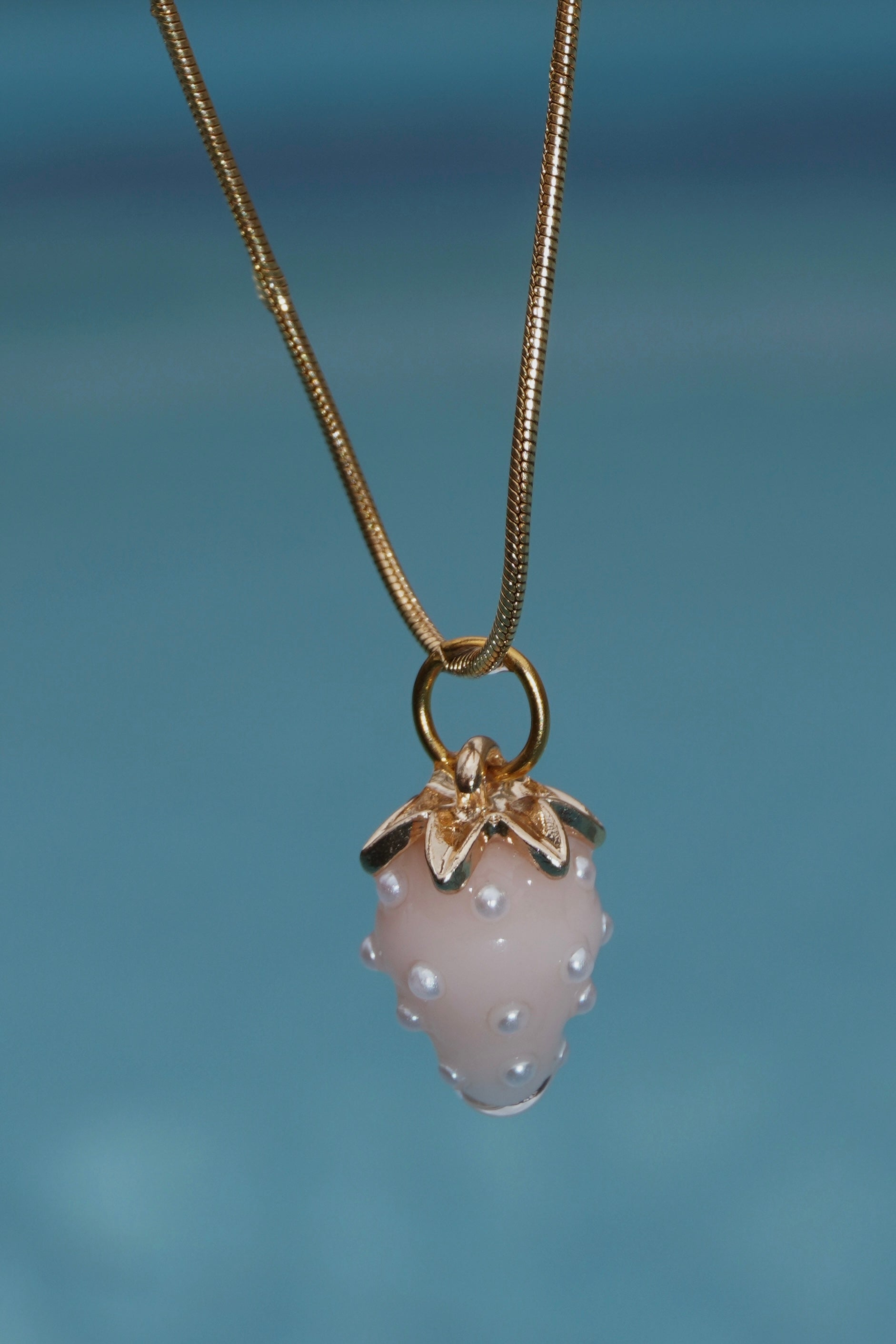 Pink Strawberry Charm